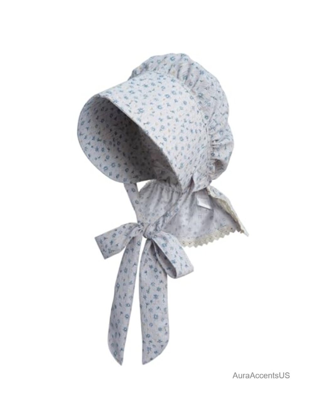 Women's Pioneer Bonnet Colonial Peasant Amish Hat Prairie Nightcap Maid Cosplay